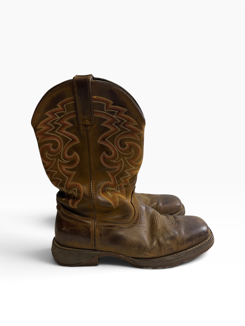 Durango Rebel Men’s 8.5M Waterproof Leather Western Cowboy Work Boots DDB0361